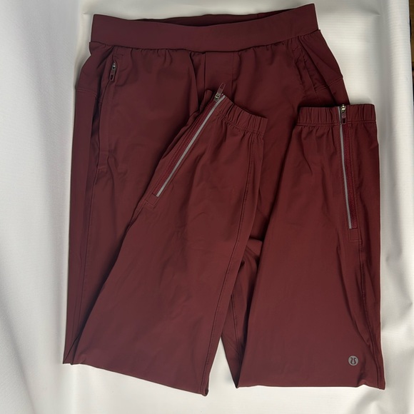 NWOT Lululemon athletica Surge Joggers Red Merlot Maroon, Men’s XS - Picture 1 of 10